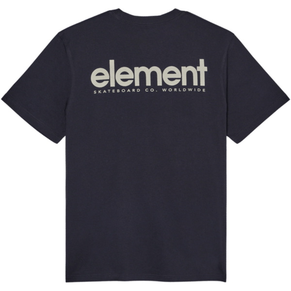 2026 Element Mens Lowcase BP T-Shirt ELYZT00594 - Off Black